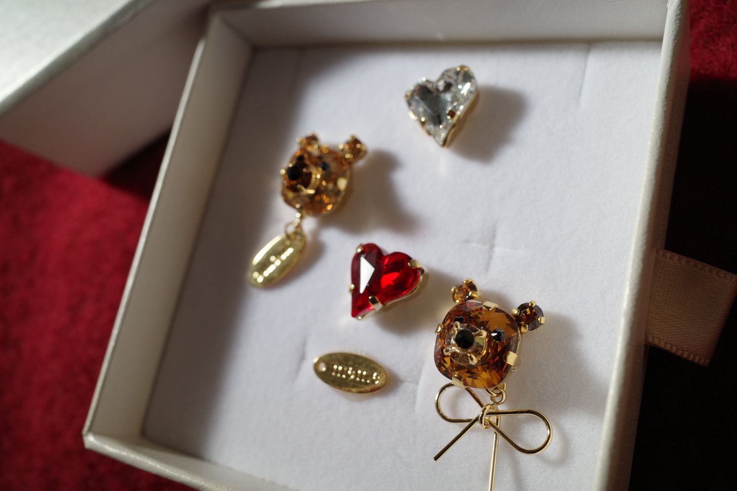 【ピアス】meme teddy bear