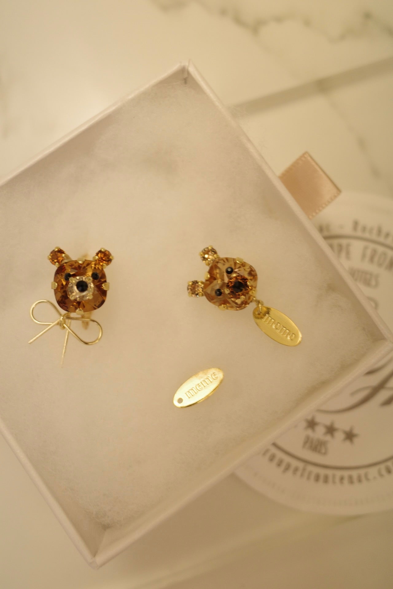 【ピアス】meme teddy bear