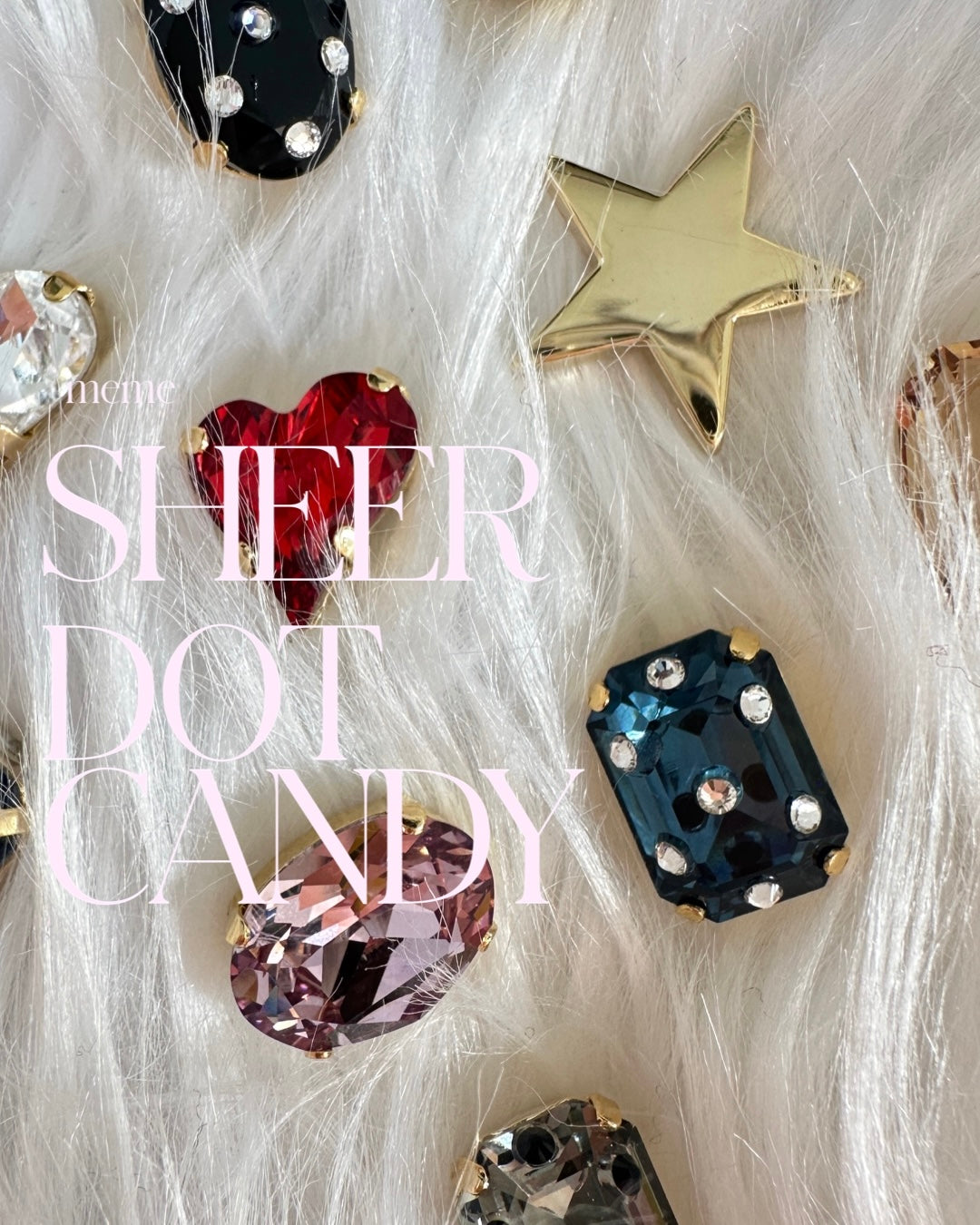 【ピアス】sheer dot candy pierce