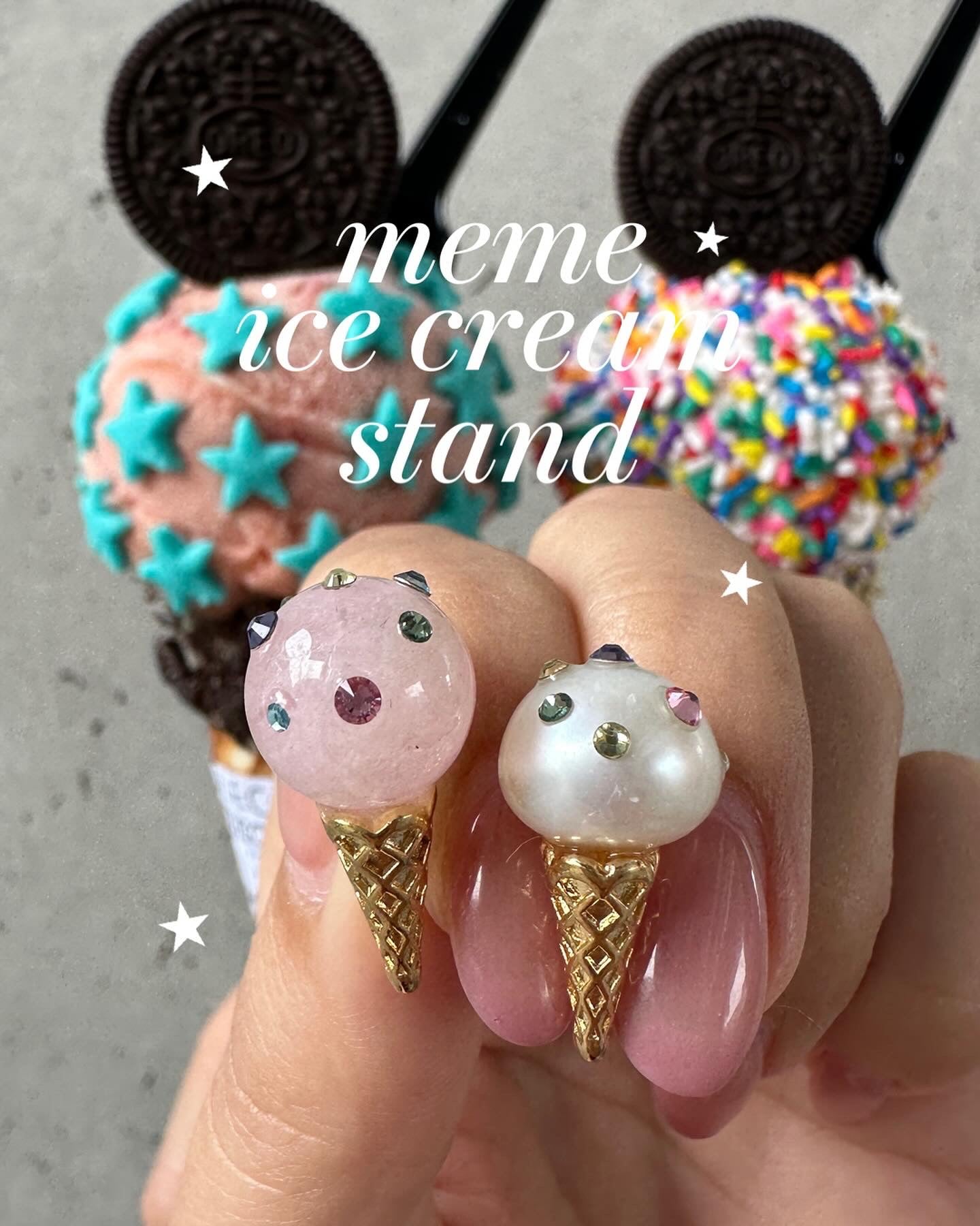 【ピアス】ICECREAM STAND